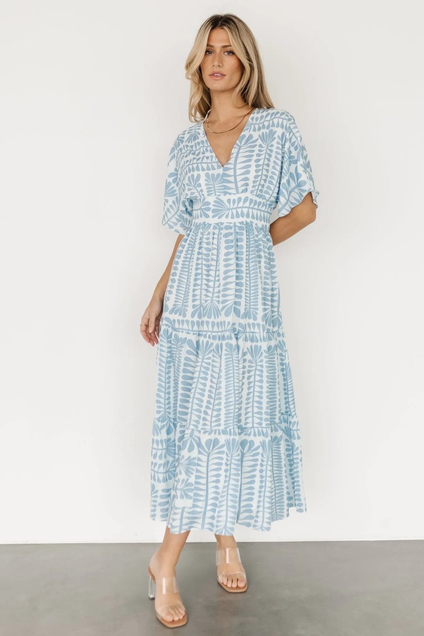 Austin Kimono Dress | Blue Print sold by Baltic Born product image thumbnail 5