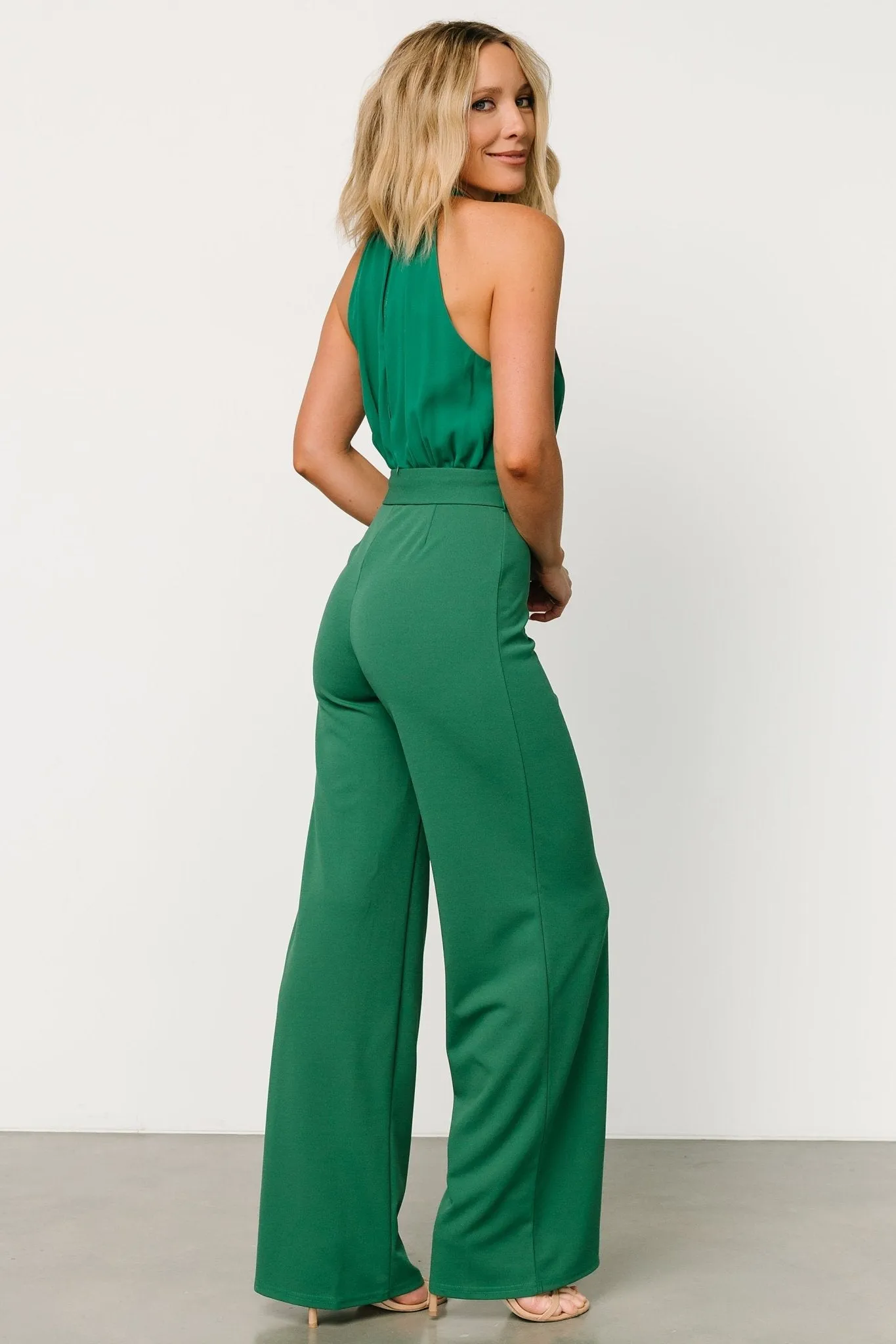 Erin Jumpsuit | Green sold by Baltic Born product image thumbnail 3