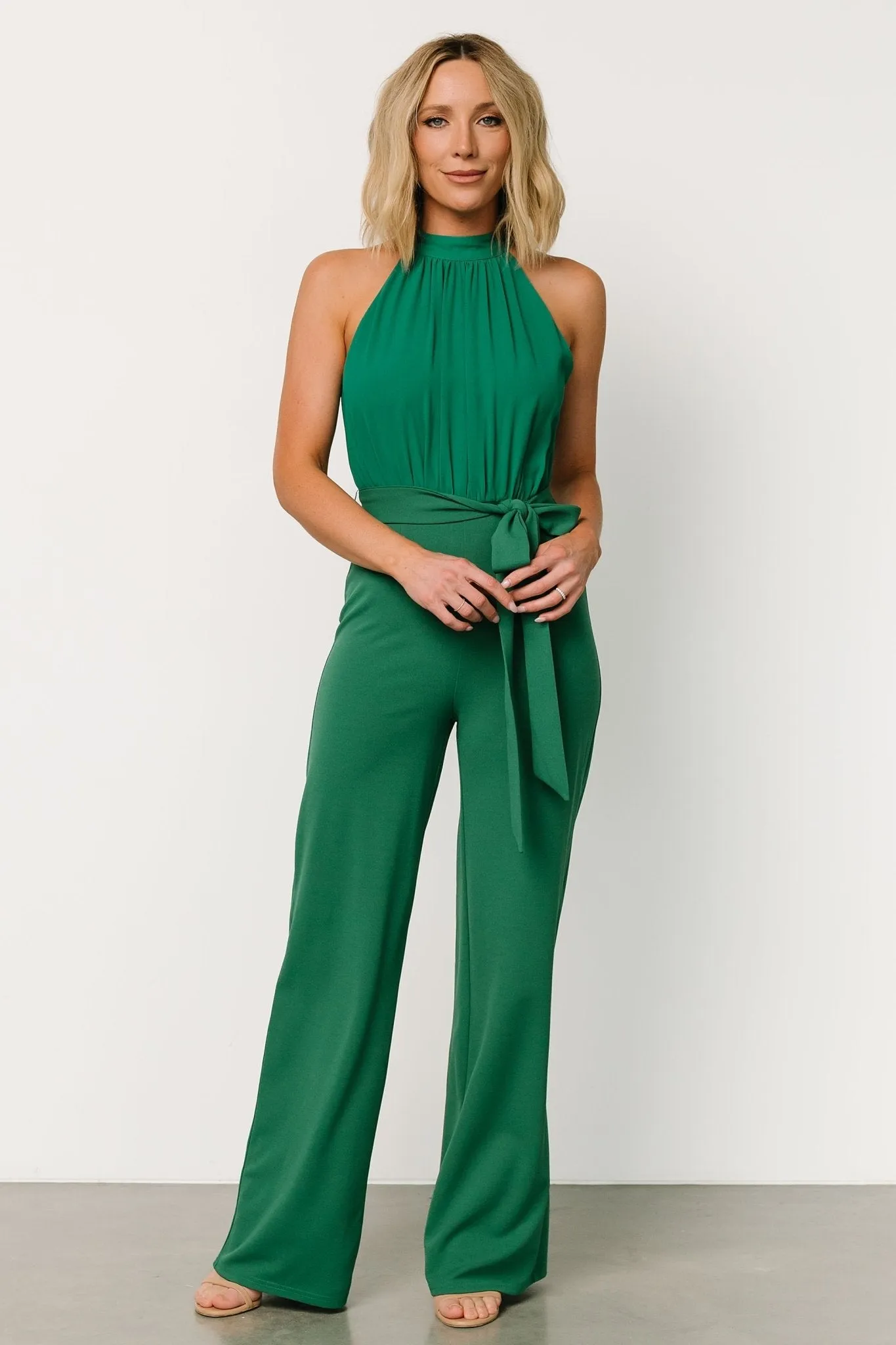 Erin Jumpsuit | Green sold by Baltic Born product image thumbnail 4