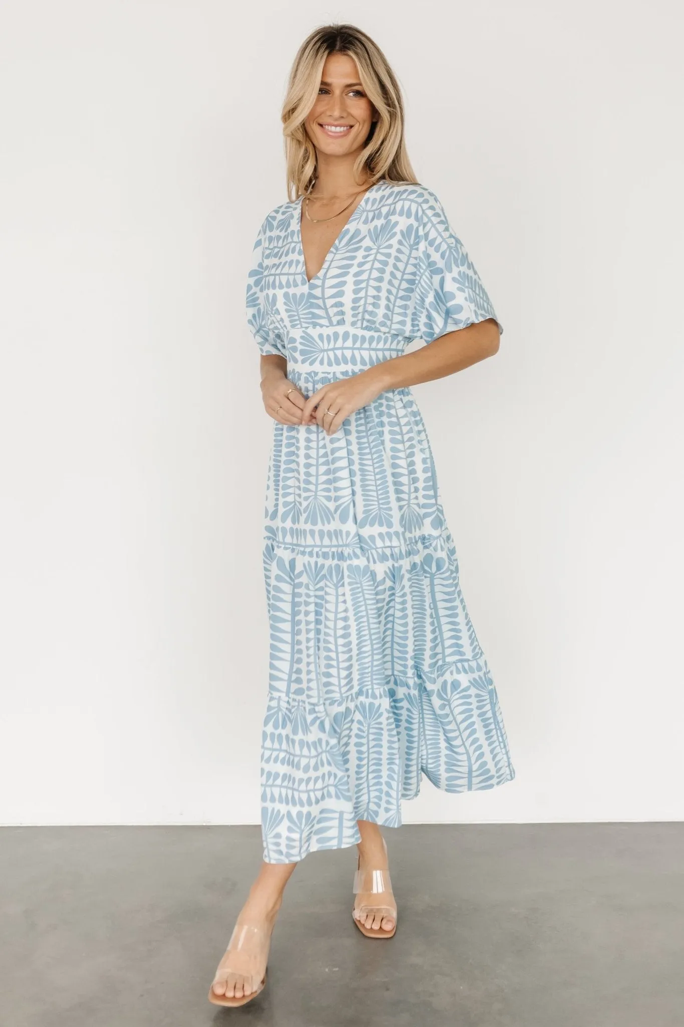 Austin Kimono Dress | Blue Print sold by Baltic Born