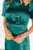 Allie Satin Dress | Emerald sold by Baltic Born
