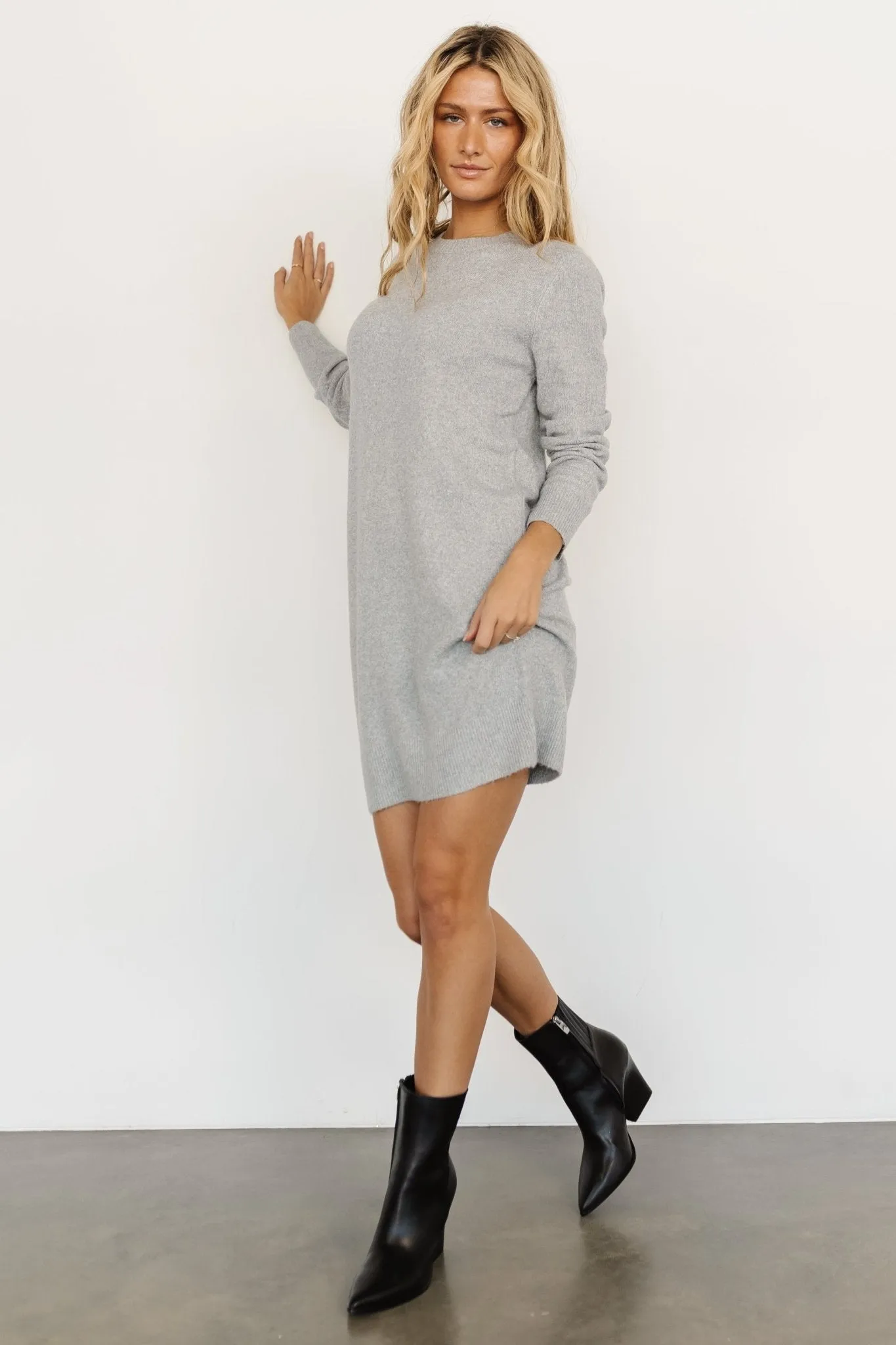 Miller Sweater Dress | Gray sold by Baltic Born product image thumbnail 3