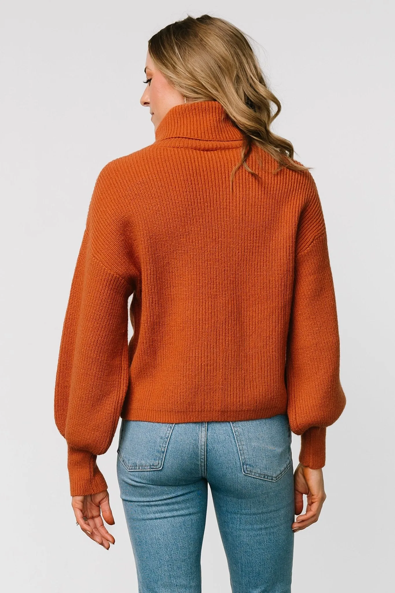 Malcolm Turtleneck Sweater | Spice sold by Baltic Born product image thumbnail 4