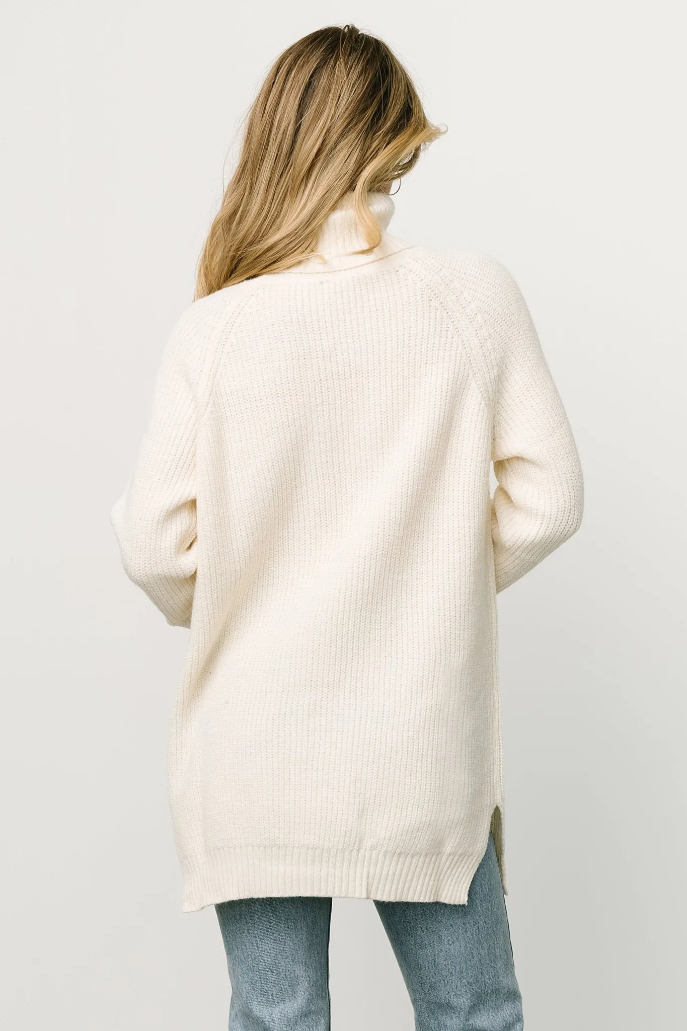 Livingston Turtleneck Sweater | Ivory sold by Baltic Born product image thumbnail 5
