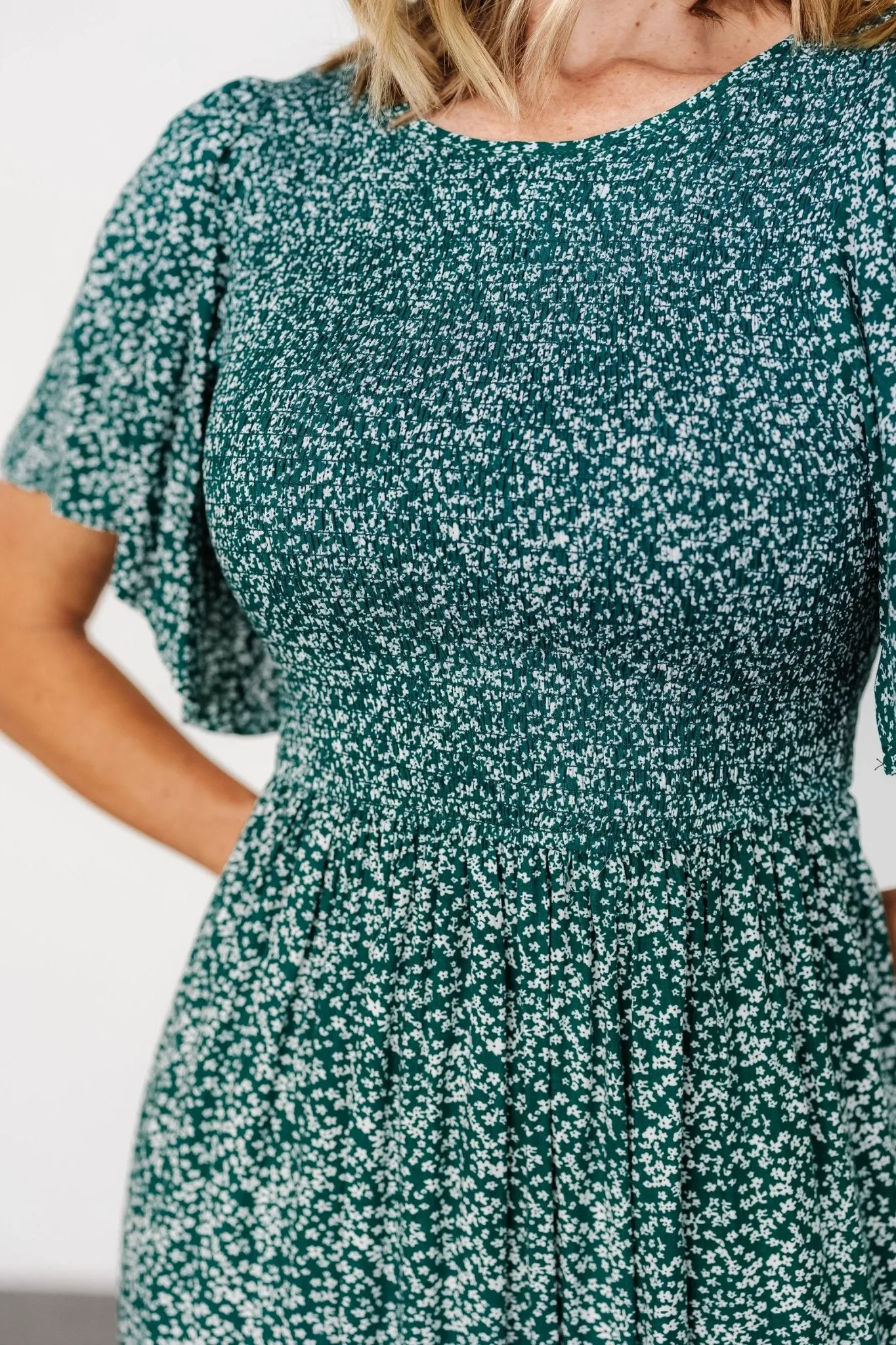 Eliza Maxi Dress | Green Print sold by Baltic Born product image thumbnail 2
