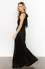 Cyra Halter Maxi Dress | Black sold by Baltic Born