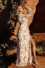 Giselle Maxi Dress | Blush Multi Floral sold by Baltic Born