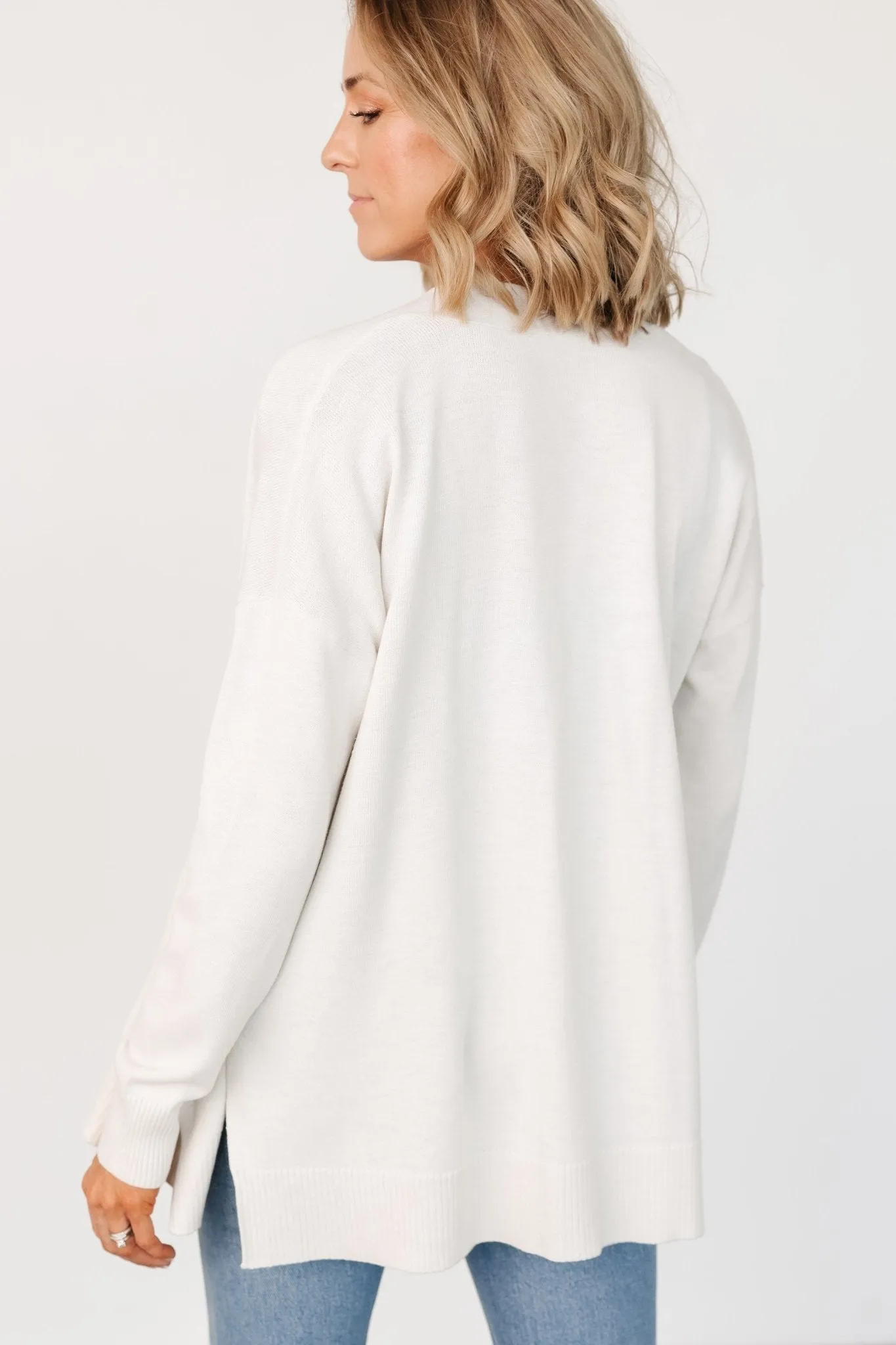 Bennett Pocket Cardigan | Ivory sold by Baltic Born product image thumbnail 3