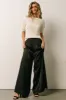 Jayla Palazzo Satin Pant | Black sold by Baltic Born