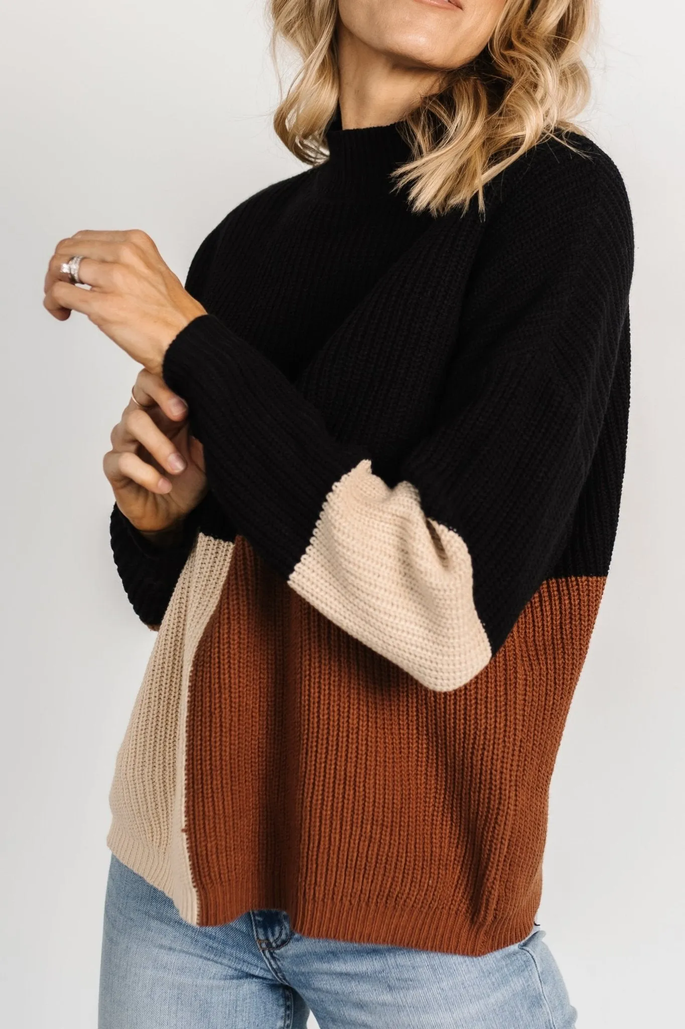 Dawson Knit Sweater | Black Multi sold by Baltic Born product image thumbnail 5