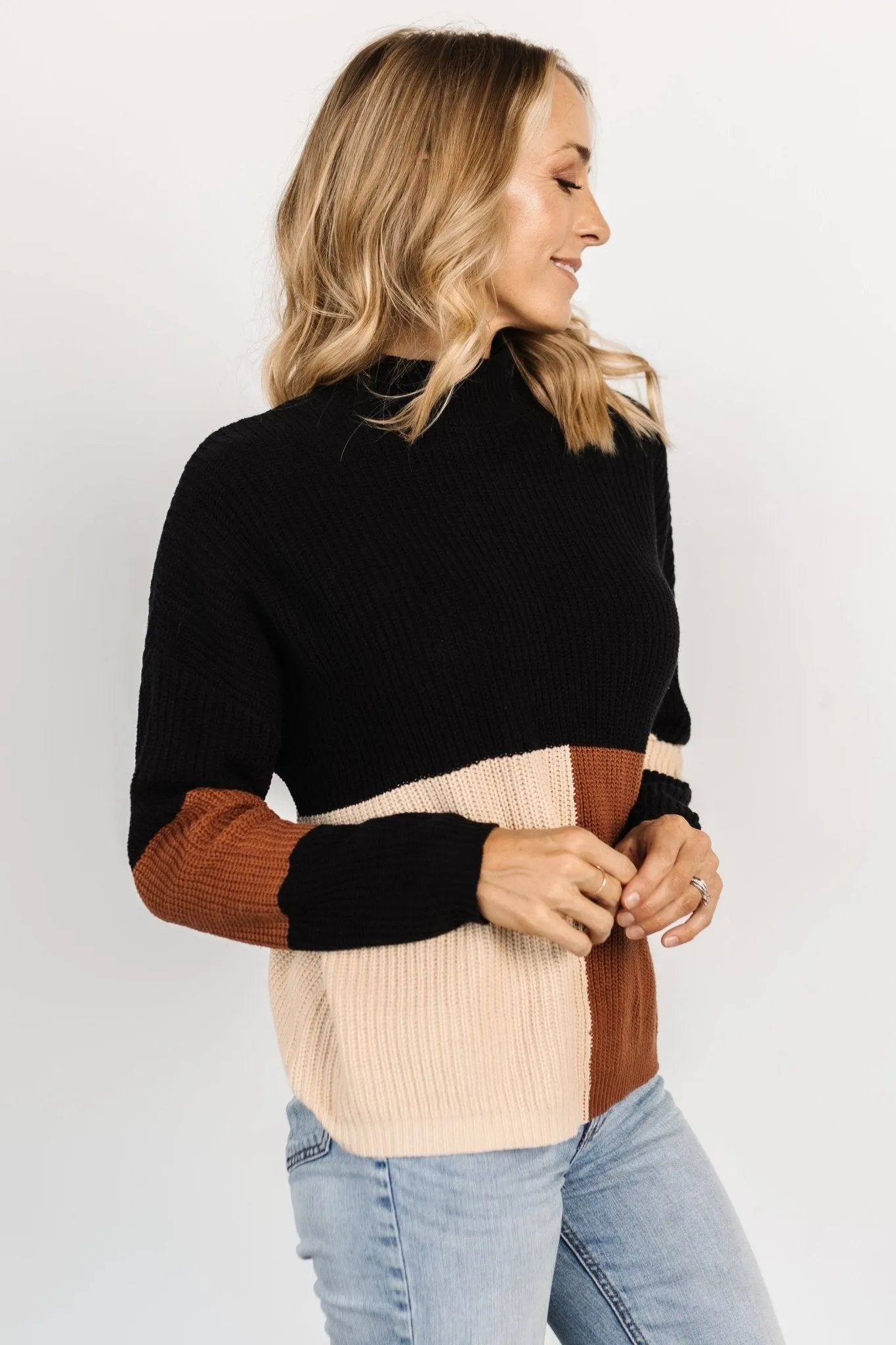 Dawson Knit Sweater | Black Multi sold by Baltic Born product image thumbnail 3