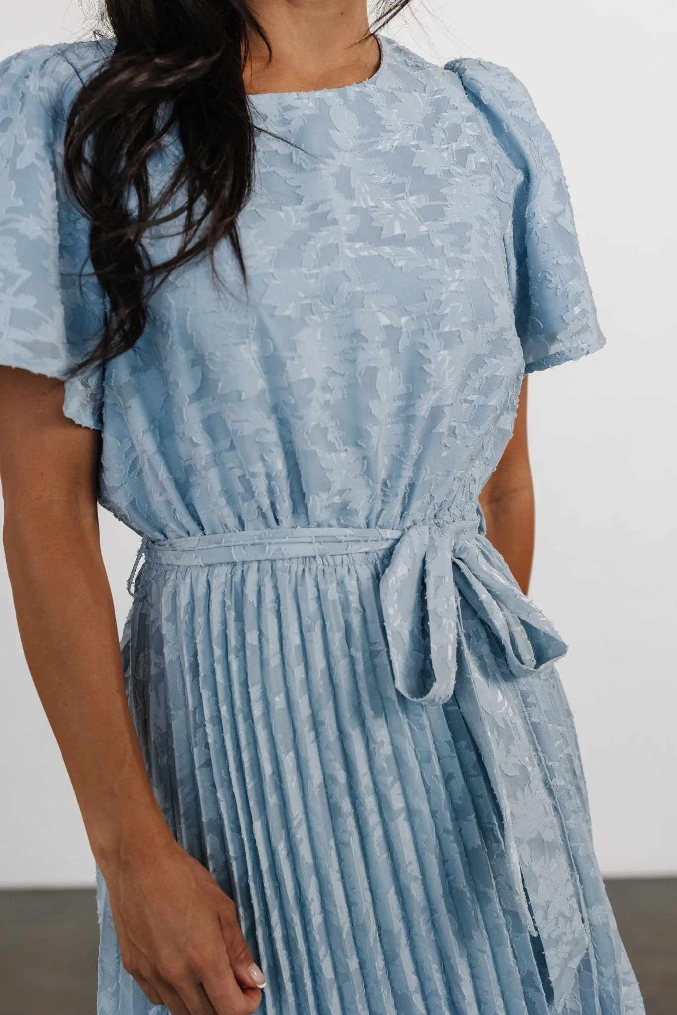 Mindy Pleated Dress | Light Blue sold by Baltic Born product image thumbnail 2