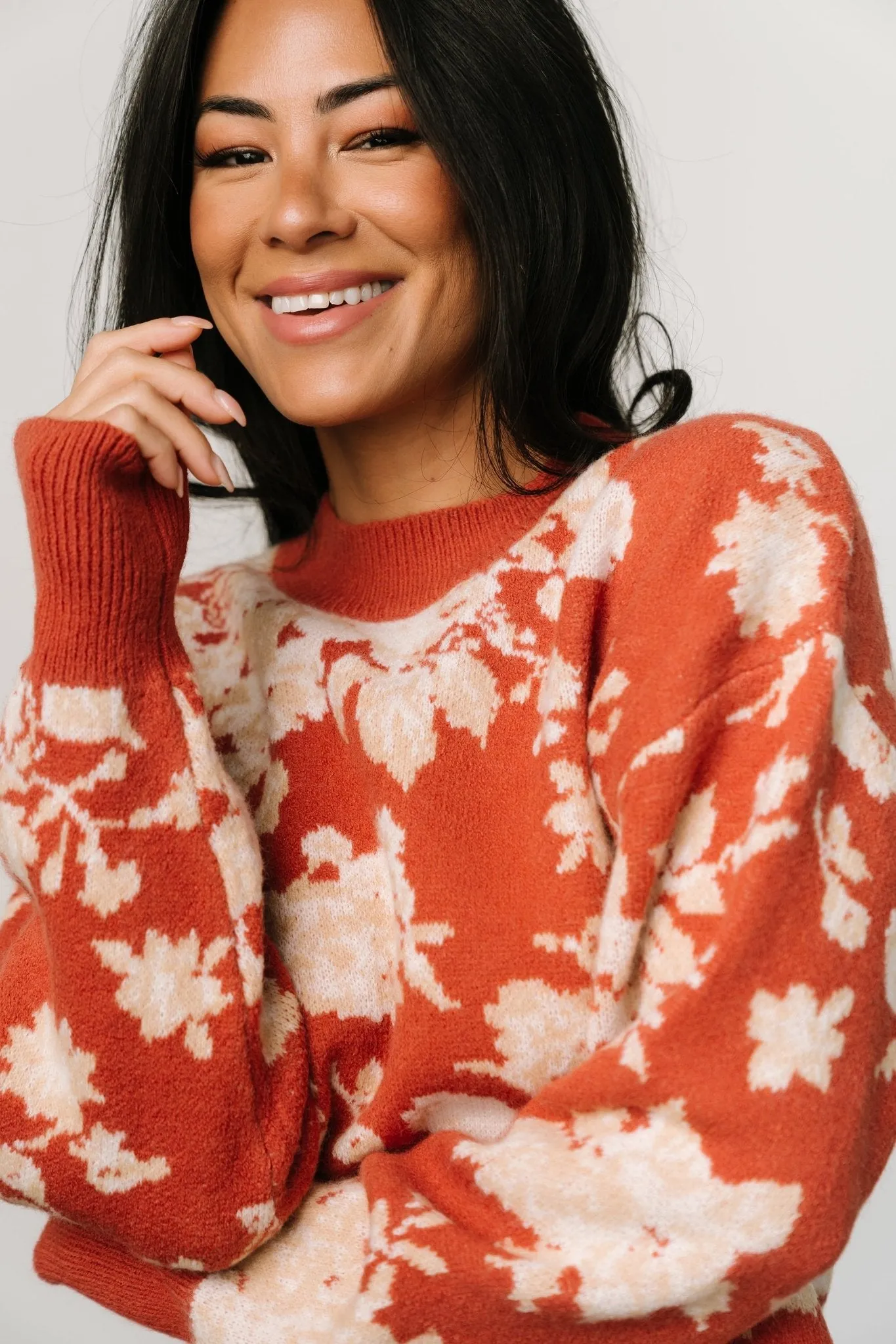 Legend Sweater | Rust Multi sold by Baltic Born product image thumbnail 3