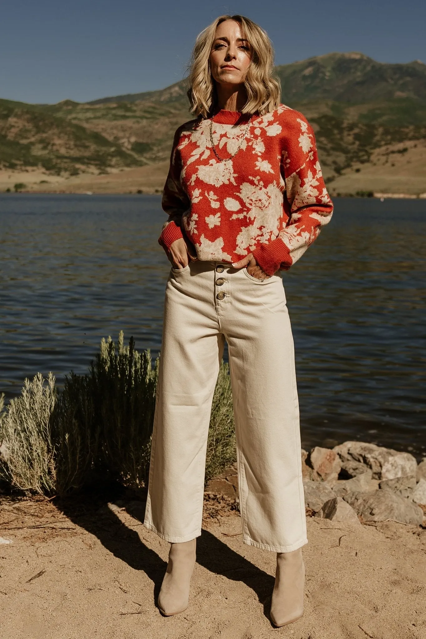 Legend Sweater | Rust Multi sold by Baltic Born product image thumbnail 4