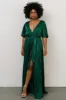 Kensington Satin Maxi Dress | Hunter Green sold by Baltic Born