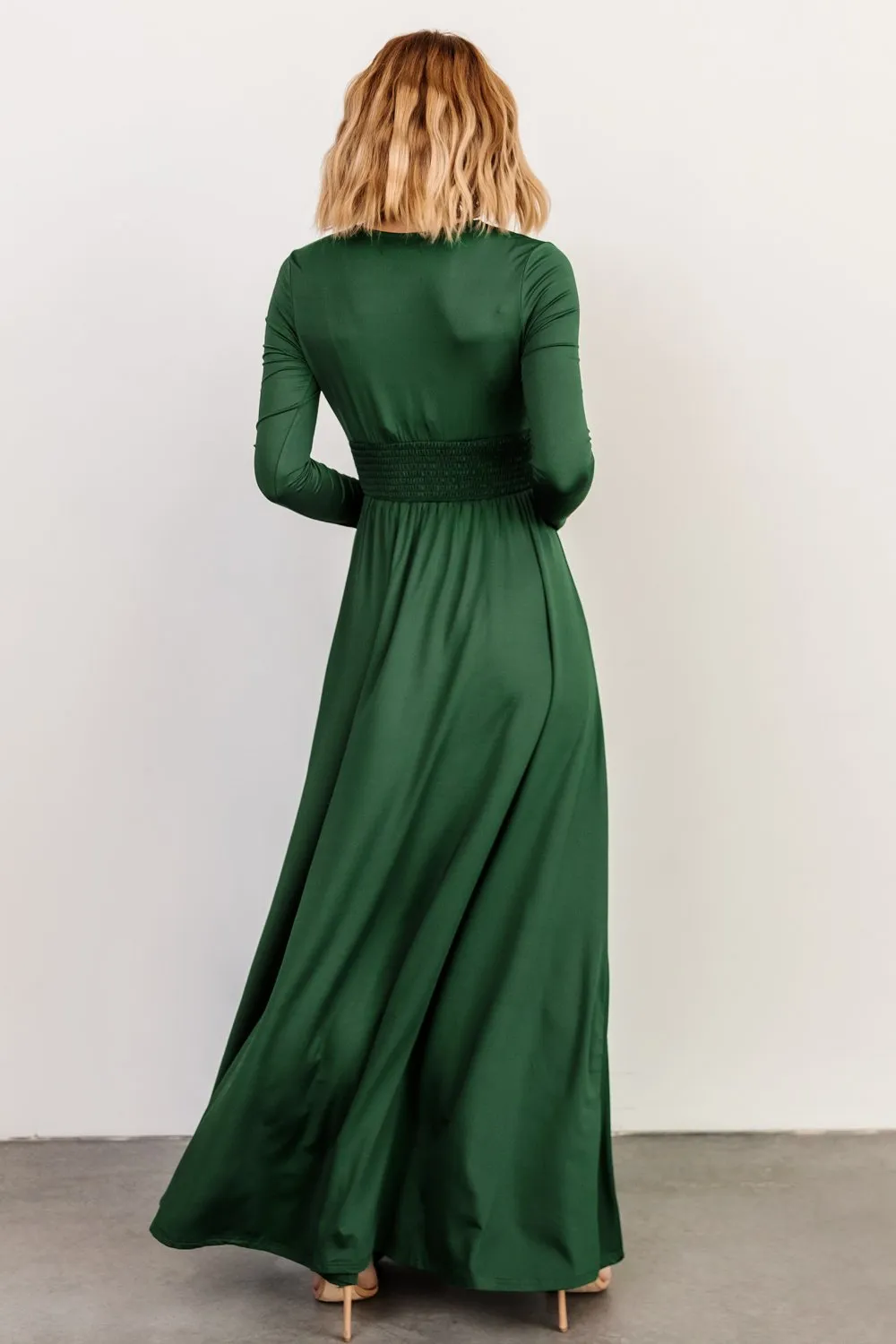 Arianna Maxi Dress | Hunter Green sold by Baltic Born product image thumbnail 5