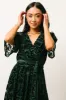 Uma Velvet Maxi Dress | Dark Green sold by Baltic Born