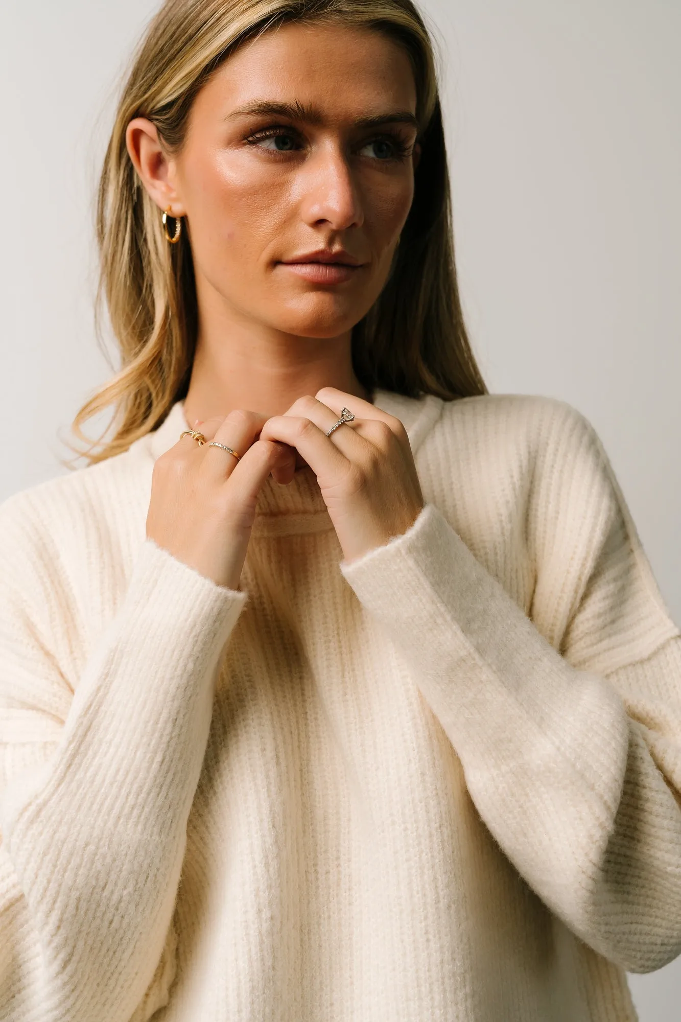 Jacey Knit Sweater | Ivory sold by Baltic Born product image thumbnail 5