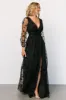 Isabelle Tulle Maxi Dress | Black sold by Baltic Born