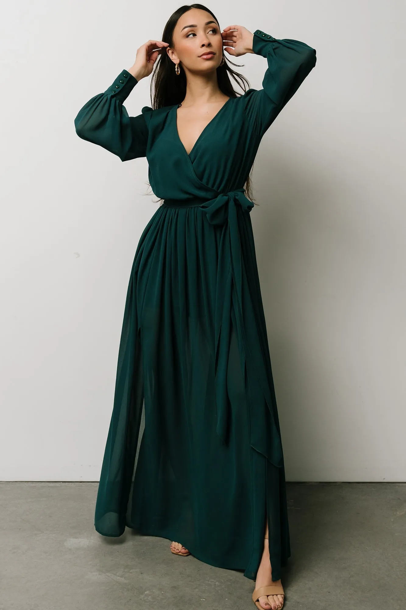 Celine Maxi Dress | Hunter sold by Baltic Born product image thumbnail 2