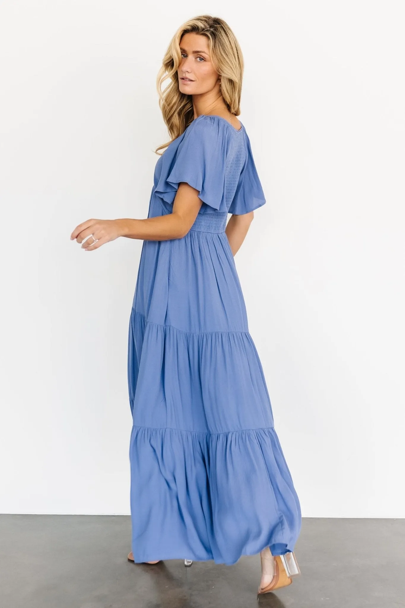 Chelsey Maxi Dress | Blue sold by Baltic Born product image thumbnail 5