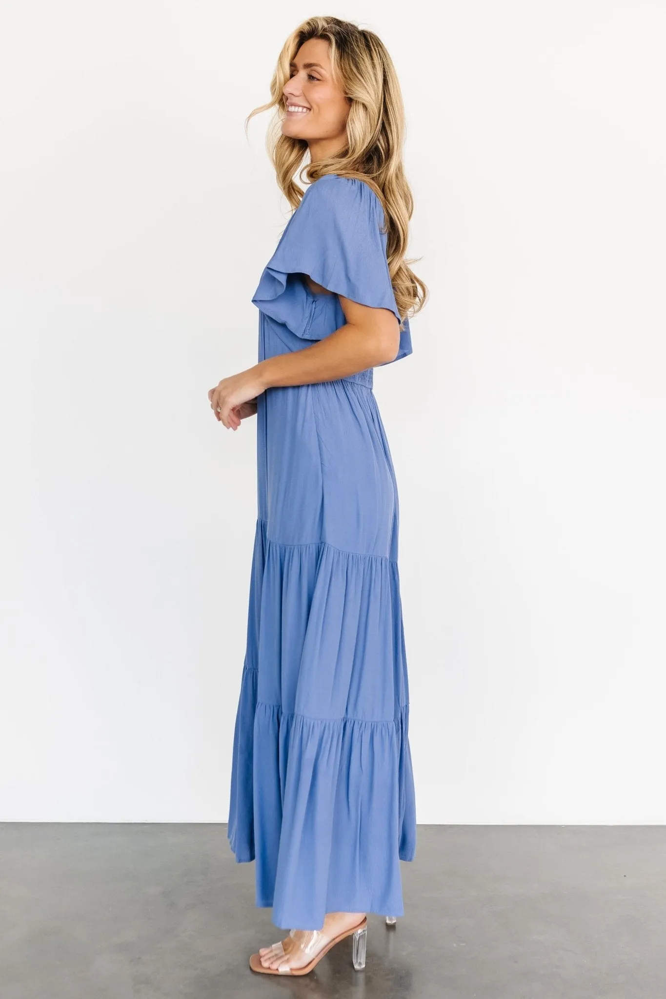 Chelsey Maxi Dress | Blue sold by Baltic Born product image thumbnail 3