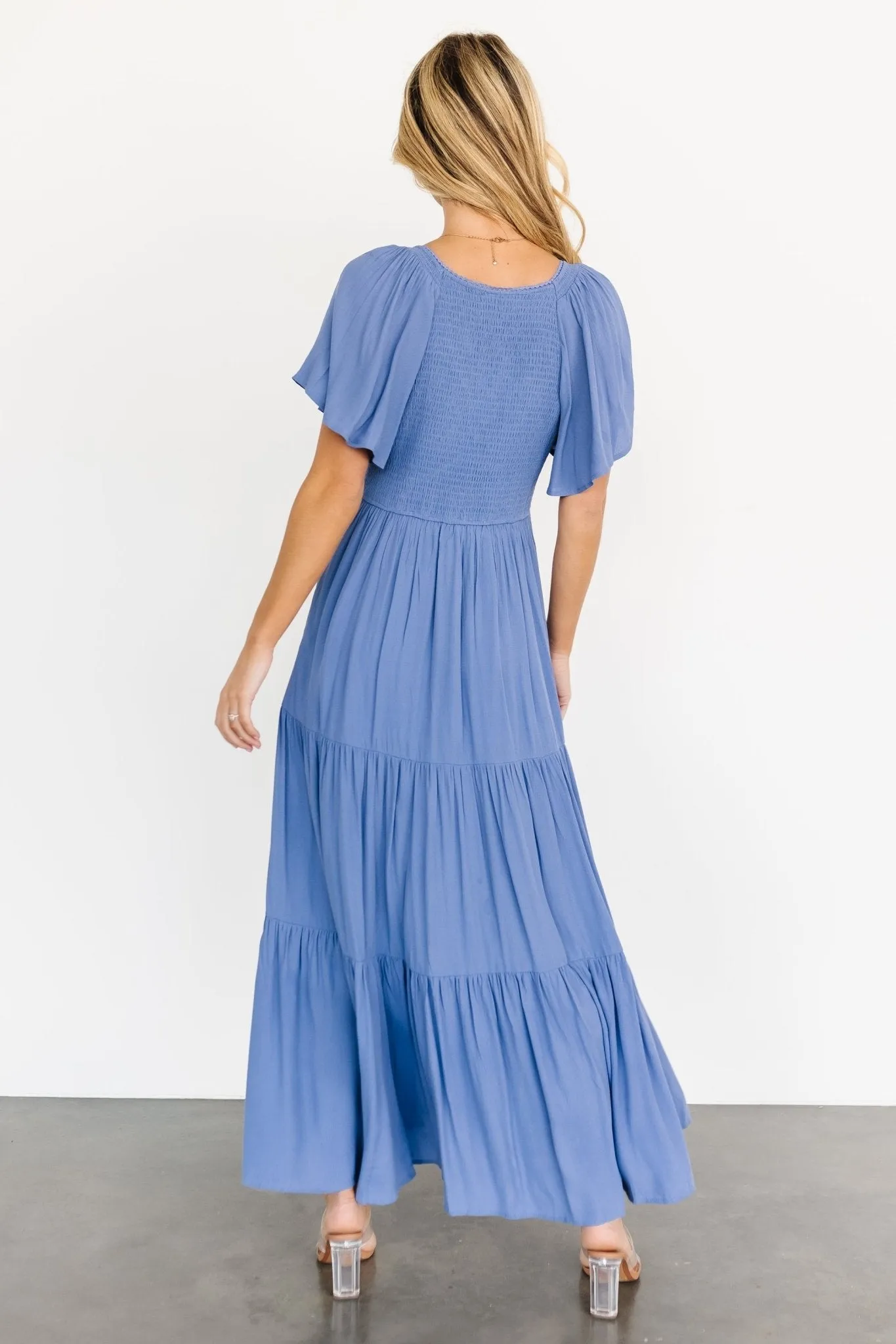 Chelsey Maxi Dress | Blue sold by Baltic Born product image thumbnail 4