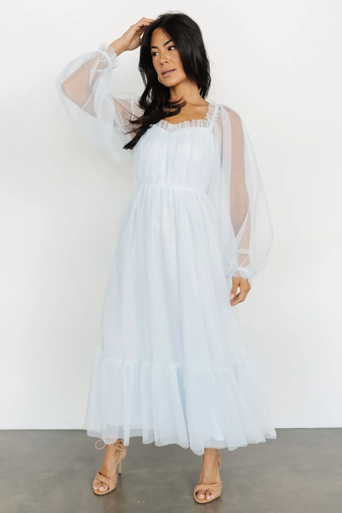 Cleobelle Maxi Dress | Ethereal Blue sold by Baltic Born product image thumbnail 2