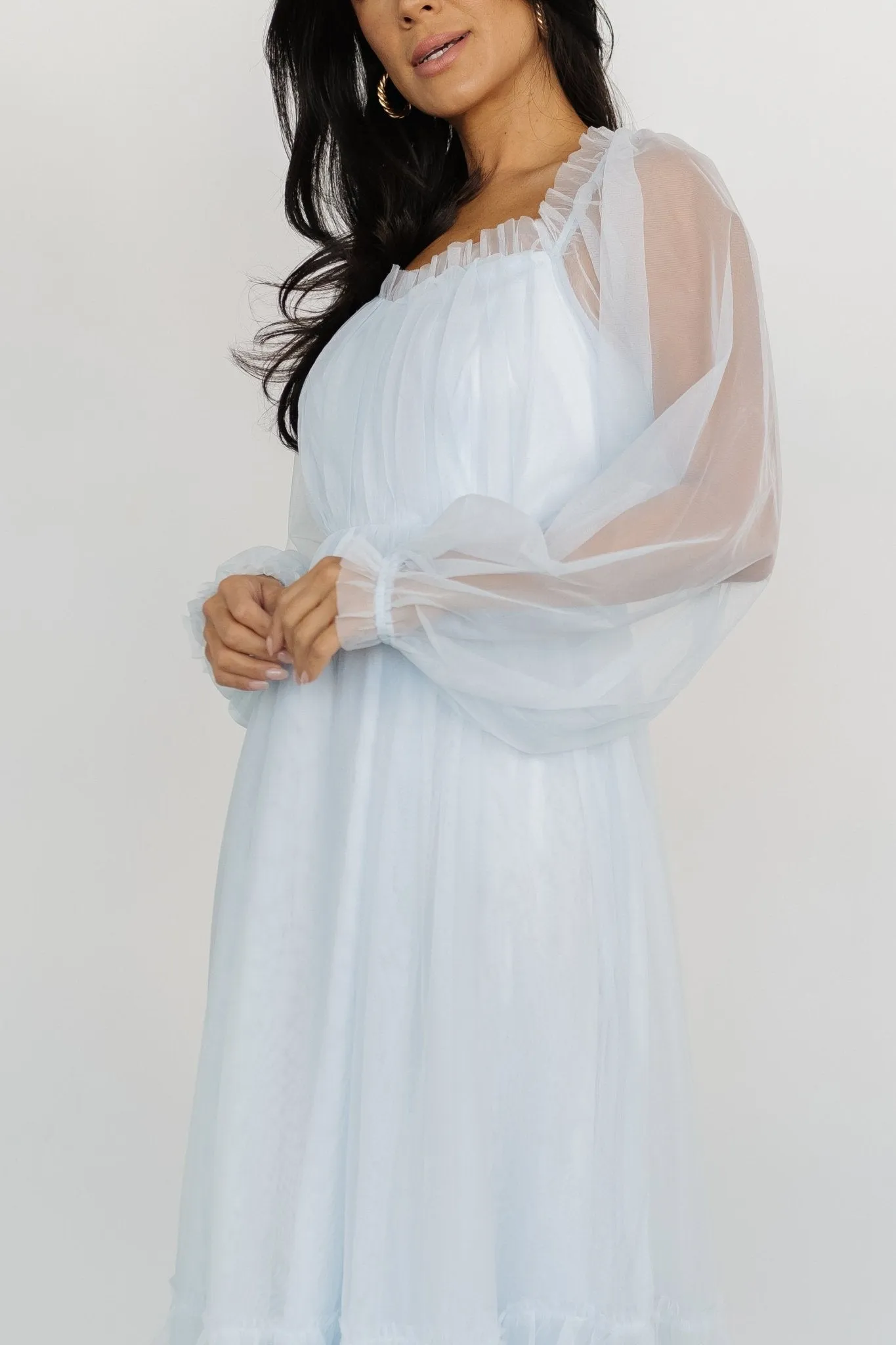 Cleobelle Maxi Dress | Ethereal Blue sold by Baltic Born product image thumbnail 3
