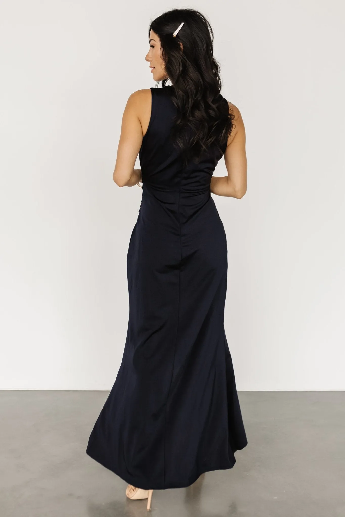 Imogene Maxi Dress | Midnight Blue sold by Baltic Born product image thumbnail 4