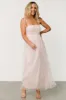 Fiona Tulle Maxi Dress | Pale Blush sold by Baltic Born