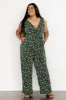 Ashlyn Jumpsuit | Green Floral sold by Baltic Born