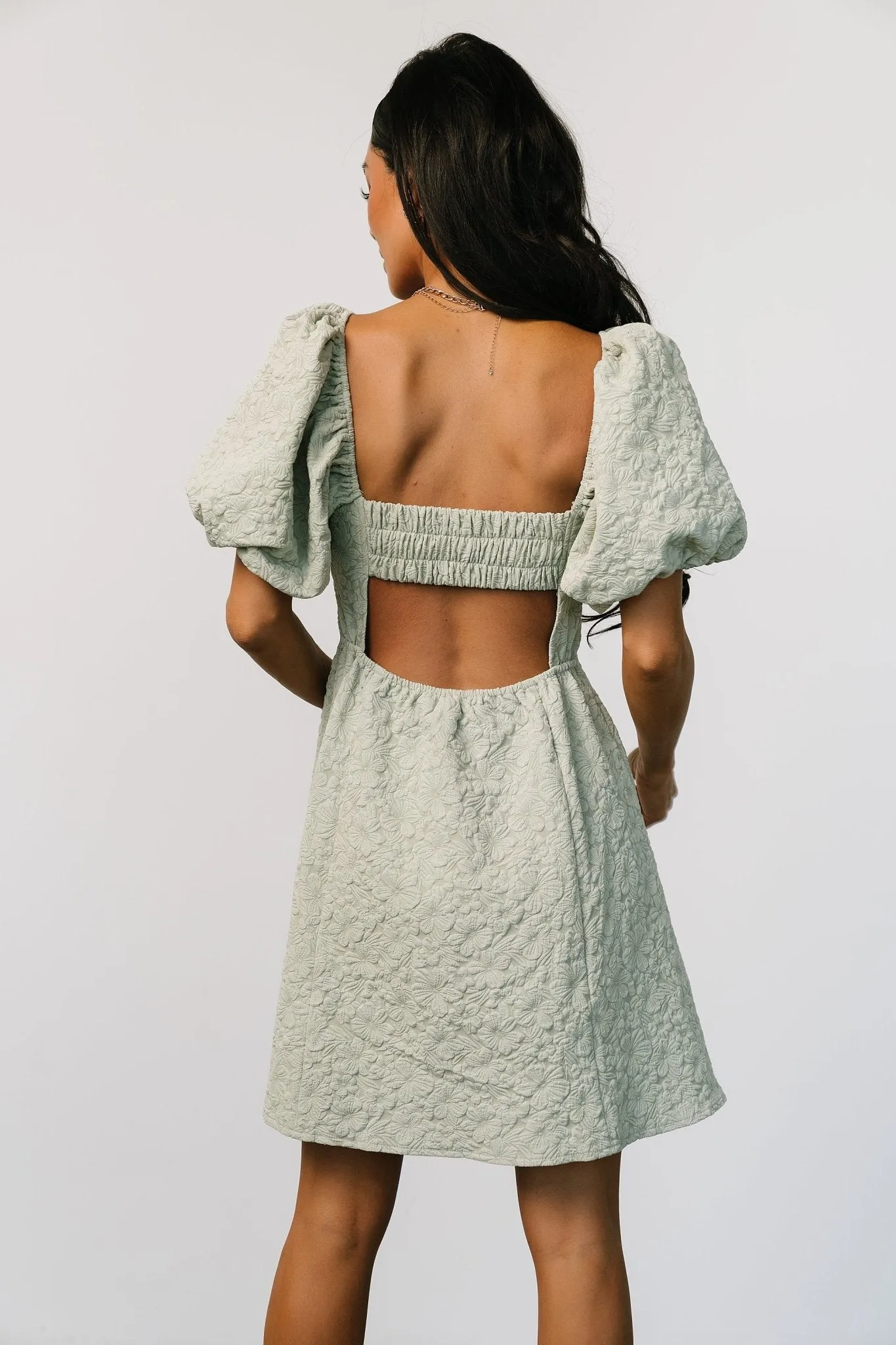 Eulalie Mini Dress | Sage sold by Baltic Born product image thumbnail 4