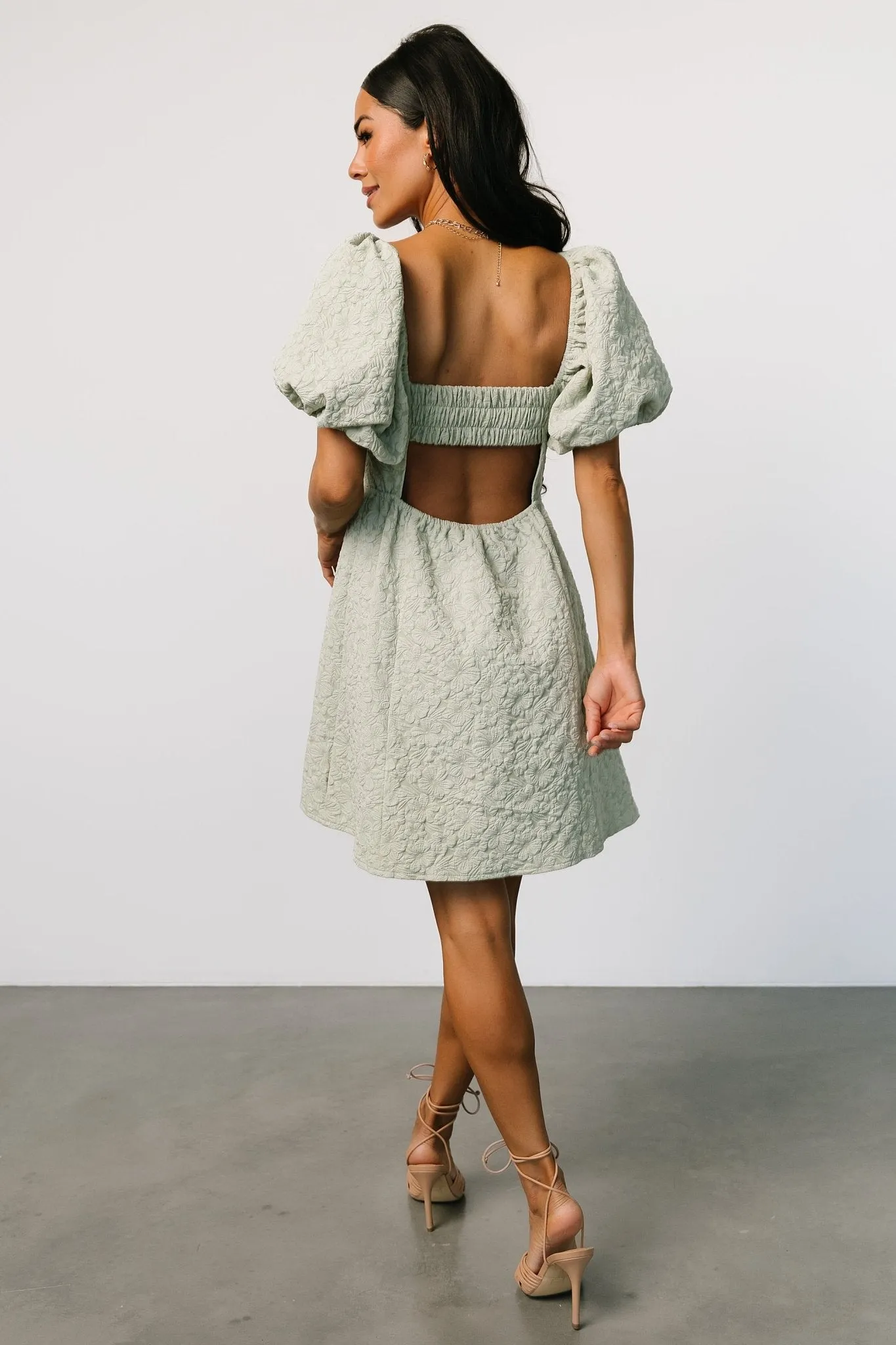 Eulalie Mini Dress | Sage sold by Baltic Born product image thumbnail 2