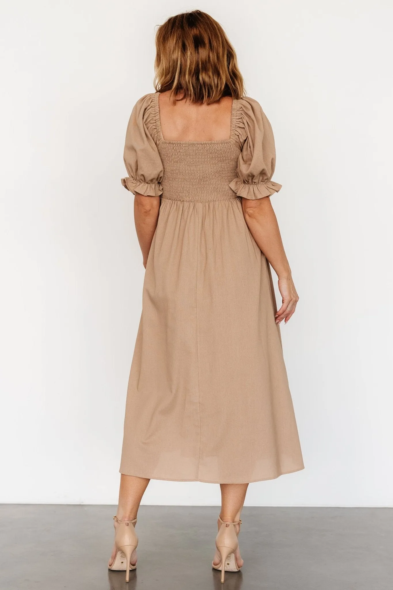 Britton Midi Dress | Tan sold by Baltic Born product image thumbnail 5
