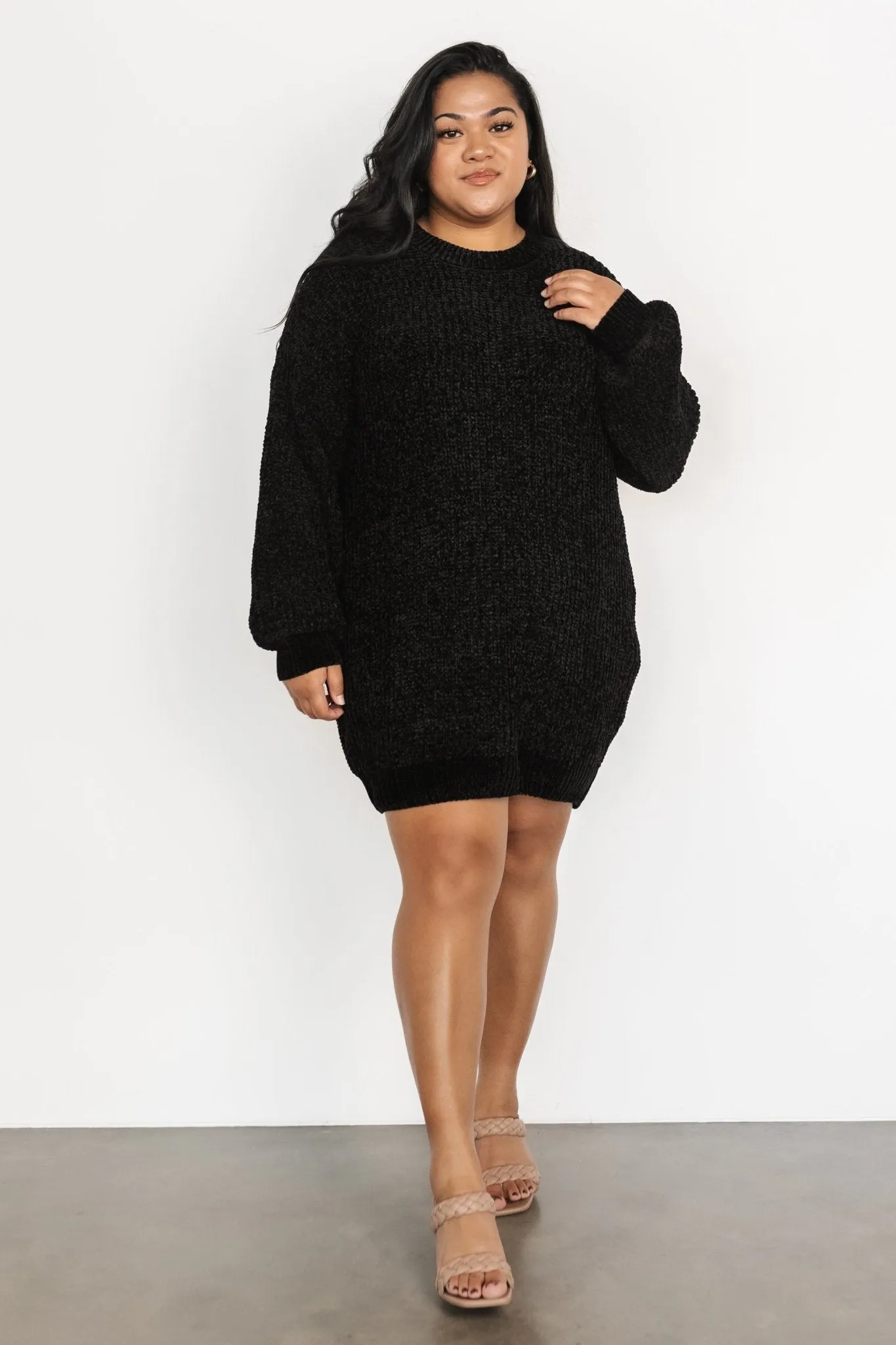 Christa Sweater Dress | Black sold by Baltic Born product image thumbnail 2