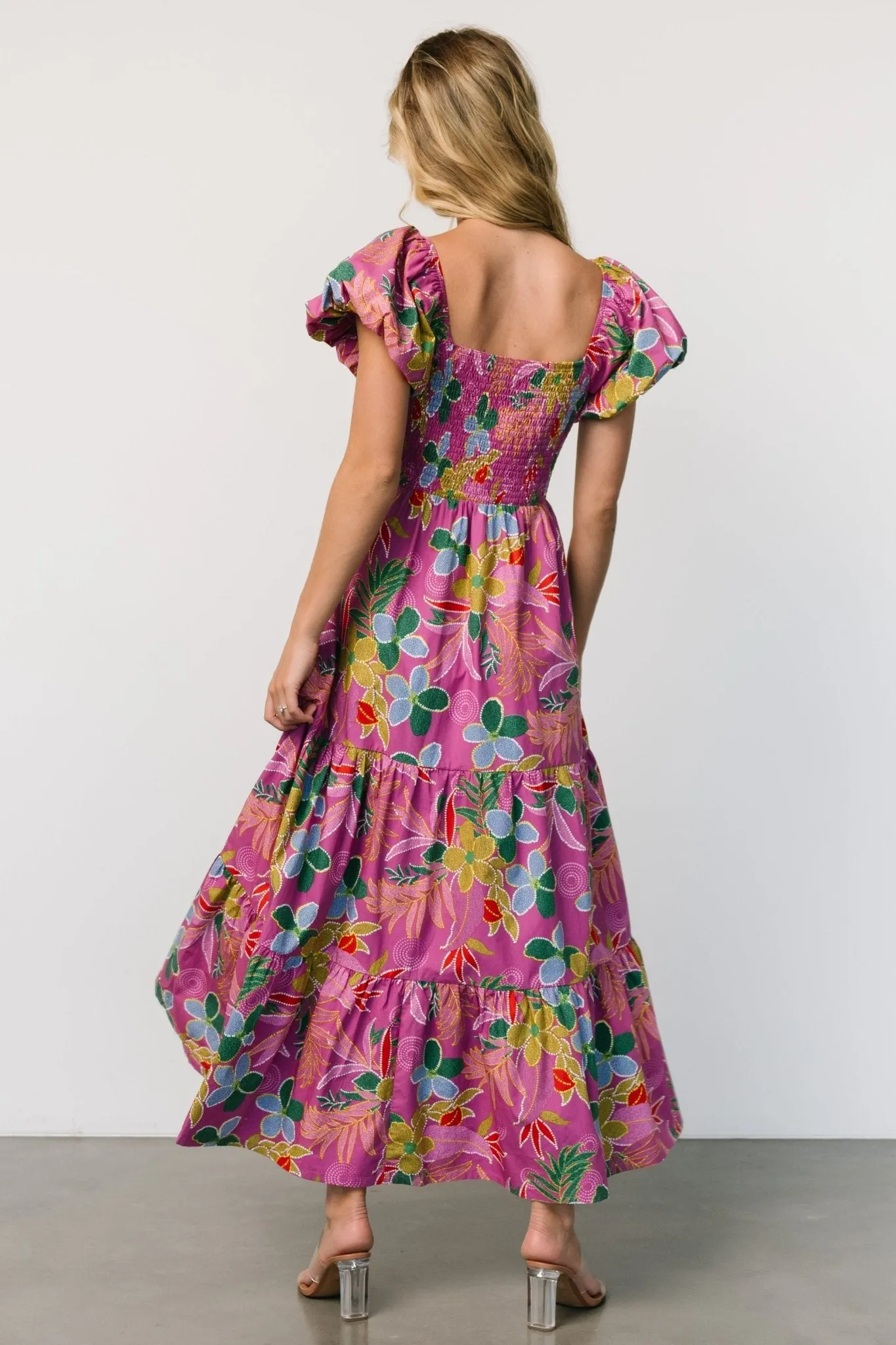 Melanie Maxi Dress | Orchid Multi sold by Baltic Born product image thumbnail 5