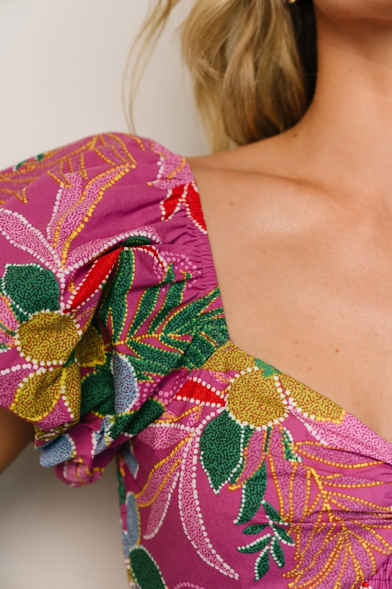 Melanie Maxi Dress | Orchid Multi sold by Baltic Born product image thumbnail 2