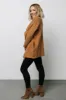 Ellison Lapel Cardigan | Camel sold by Baltic Born
