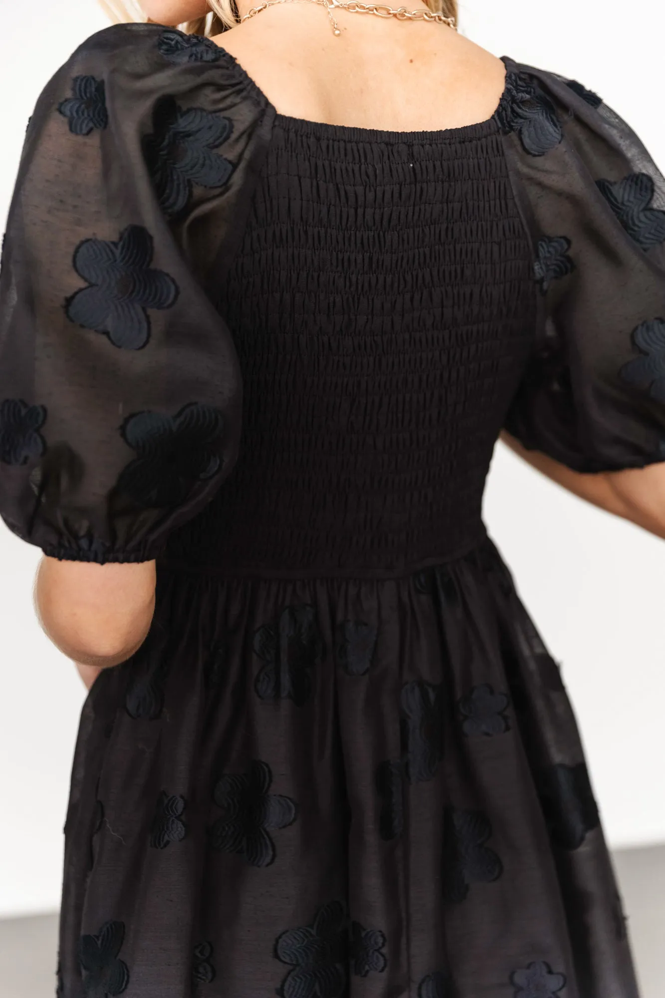 Daisy Short Dress | Black sold by Baltic Born product image thumbnail 5