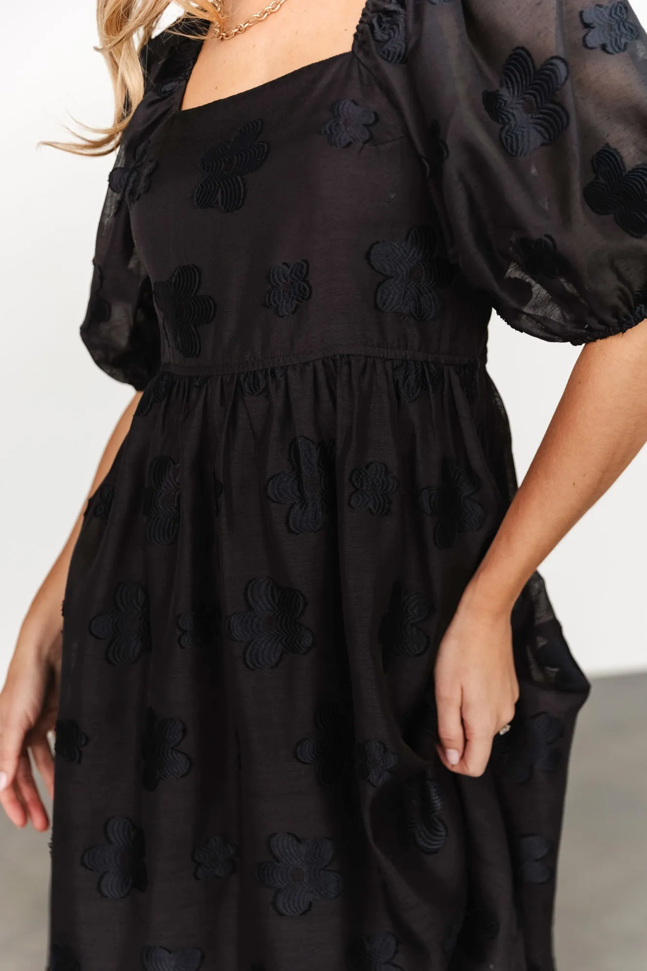 Daisy Short Dress | Black sold by Baltic Born product image thumbnail 2