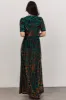 Uma Velvet Maxi Dress | Bronze + Jade sold by Baltic Born