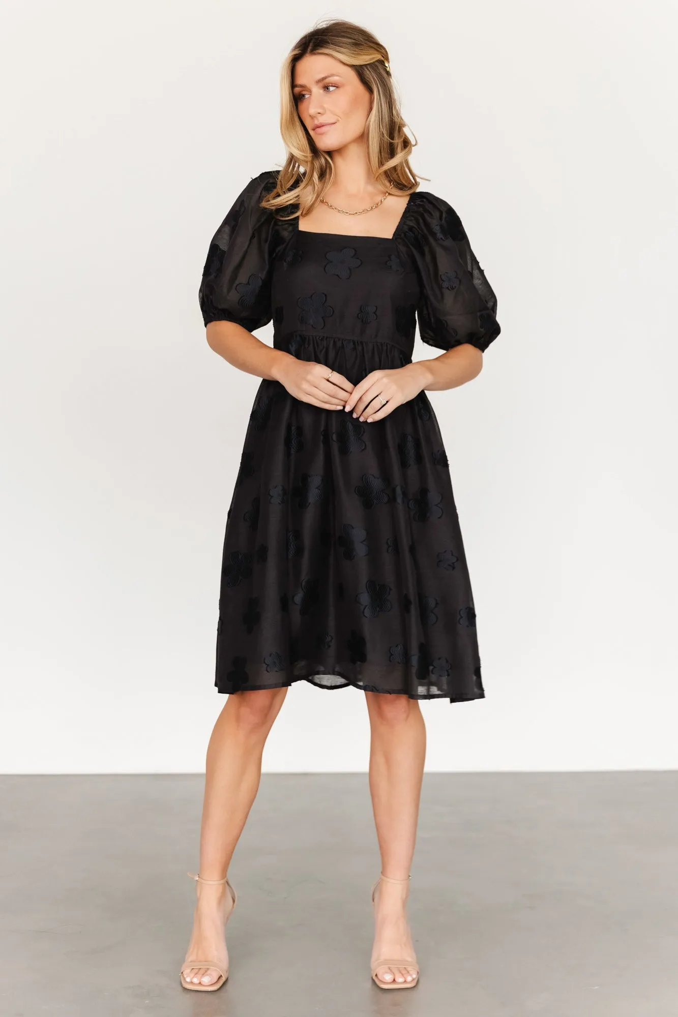 Daisy Short Dress | Black sold by Baltic Born