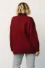 Hutch Sweater | Burgundy sold by Baltic Born