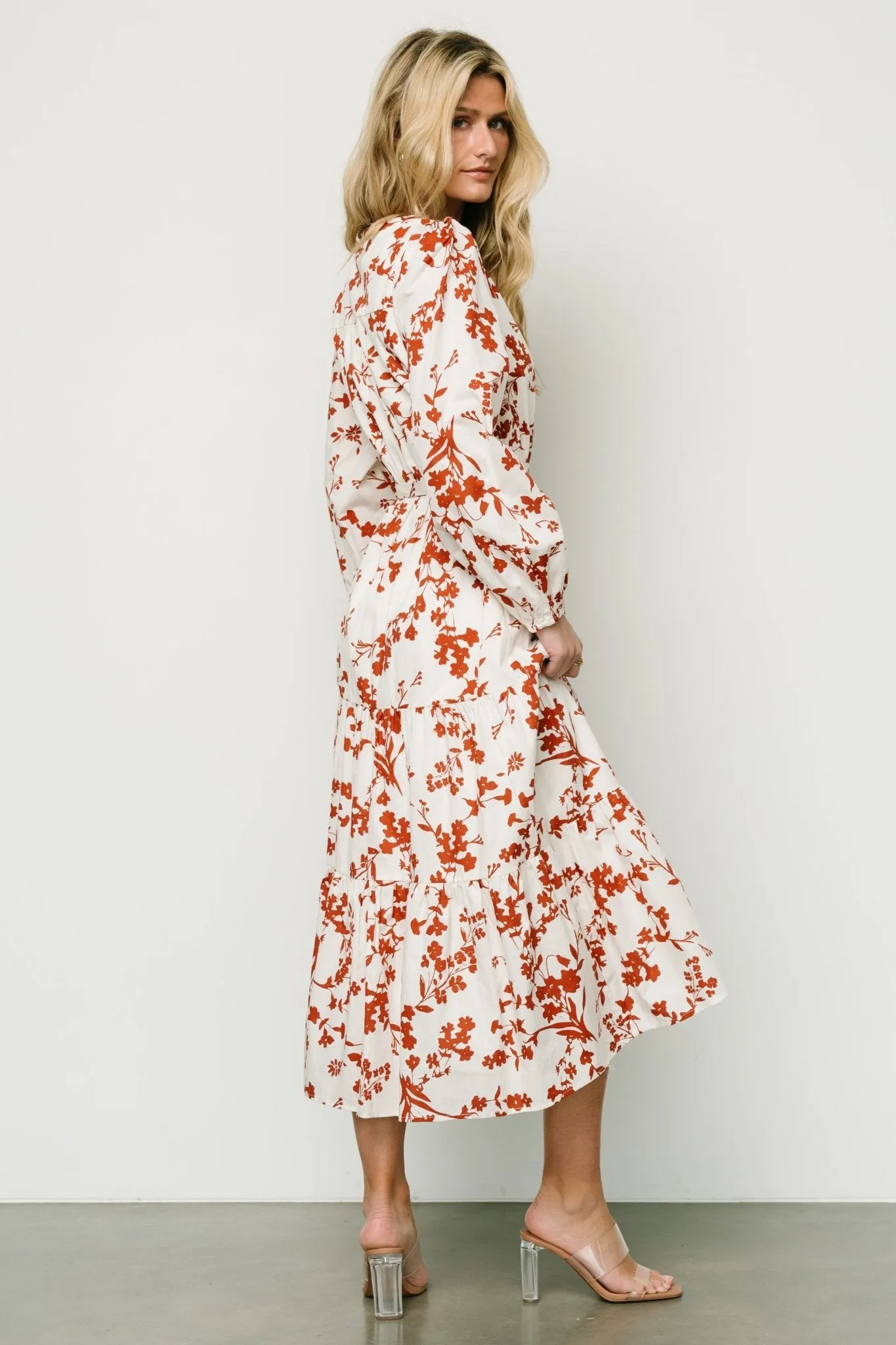 Hale Maxi Dress | Rust Print sold by Baltic Born product image thumbnail 5