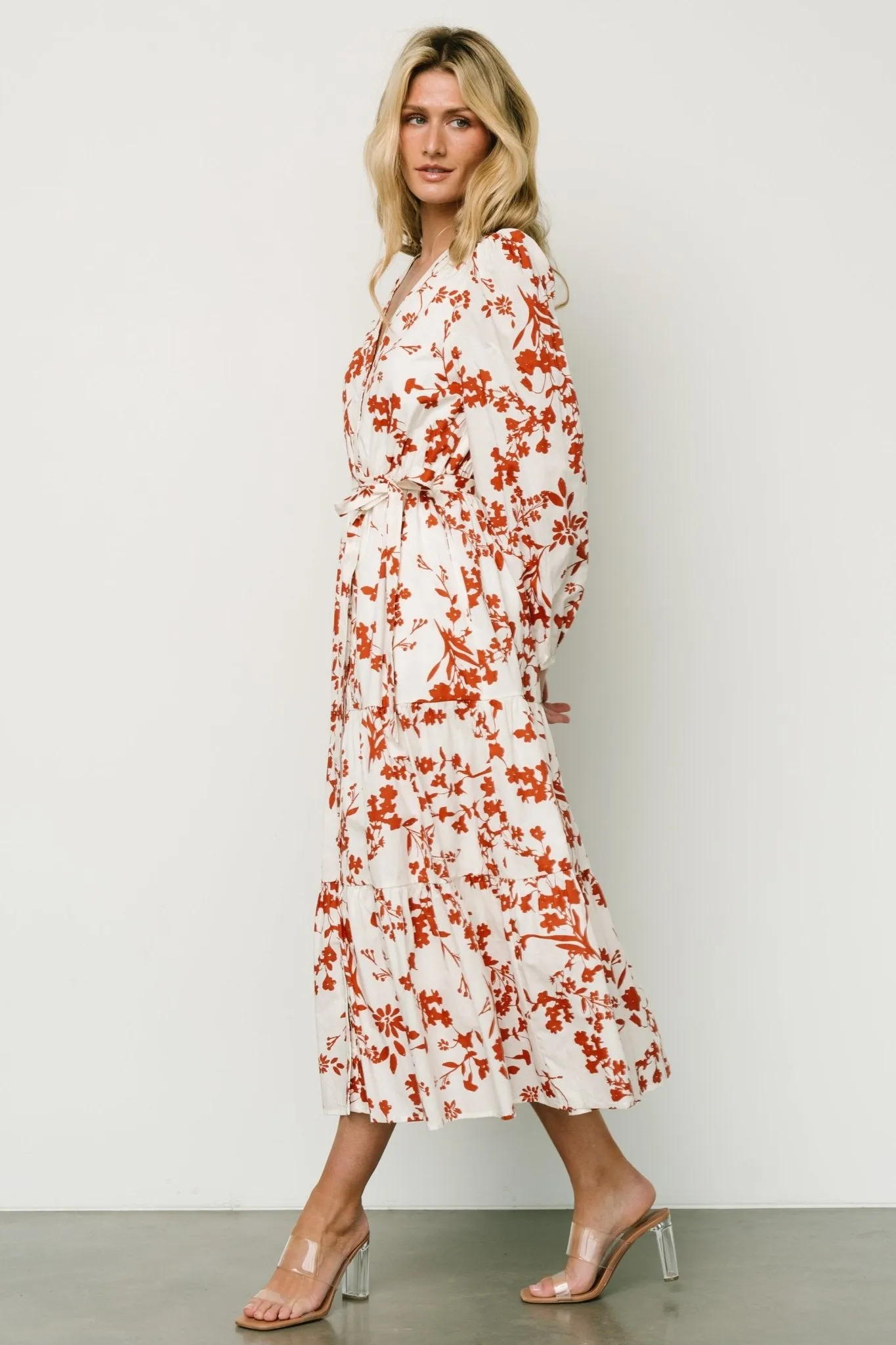 Hale Maxi Dress | Rust Print sold by Baltic Born product image thumbnail 3