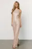 Hillary Sequin Jumpsuit | Rose Gold sold by Baltic Born