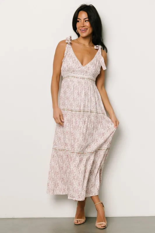 Hampshire Tank Maxi Dress | Mauve Floral sold by Baltic Born
