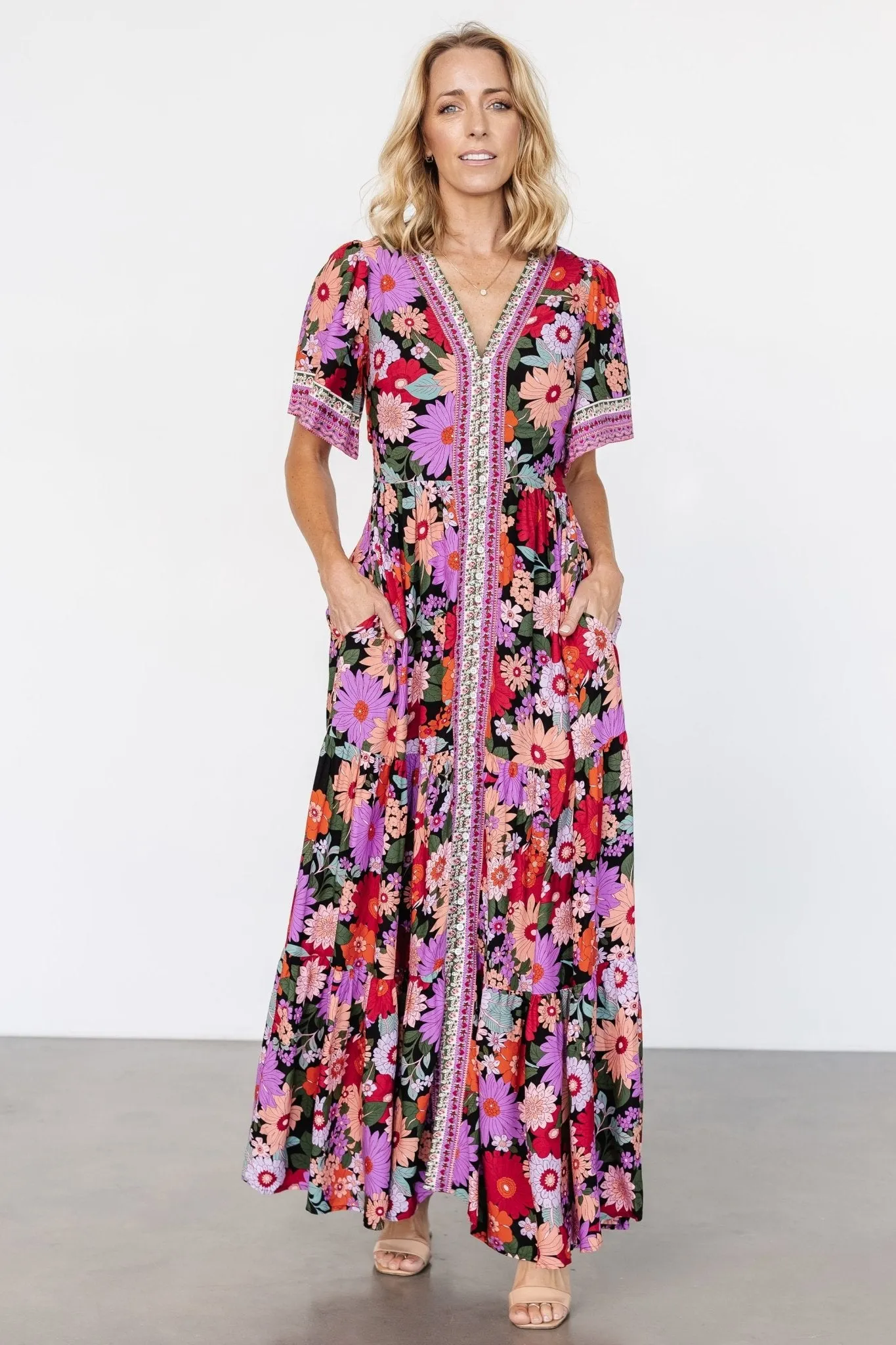knee length dresses for ladies Cheryl Dress