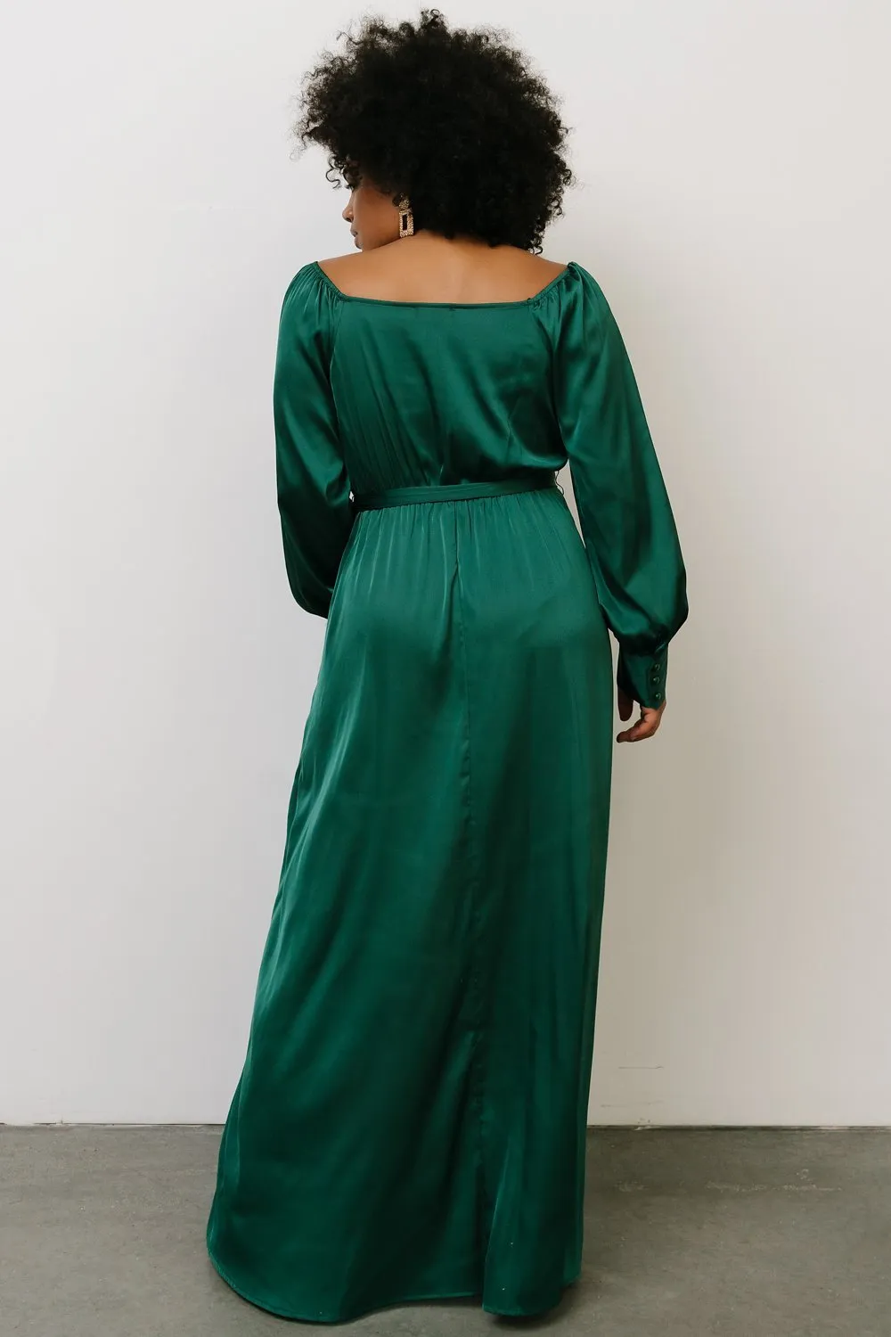 Rogue Tulip High Low Dress | Hunter Green sold by Baltic Born product image thumbnail 4